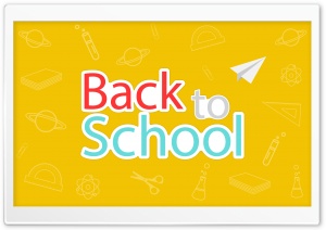 Back to School 2023 Background Ultra HD Wallpaper for 4K UHD Widescreen desktop, tablet & smartphone