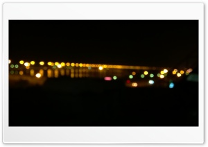Bahrain bridge bokeh Ultra HD Wallpaper for 4K UHD Widescreen desktop, tablet & smartphone