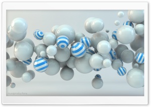 Balls 3D Ultra HD Wallpaper for 4K UHD Widescreen desktop, tablet & smartphone