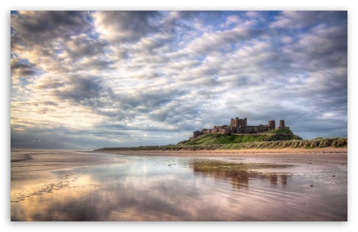 Bamburgh Castle Northumberland UltraHD Wallpaper for HD 16:9 ; Widescreen 16:10 5:3 ; Fullscreen 4:3 5:4 3:2 ; Tablet 1:1 ; Mobile 3:5 3:4 ;