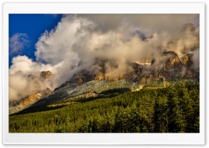 Banff Canada Clouds Ultra HD Wallpaper for 4K UHD Widescreen desktop, tablet & smartphone