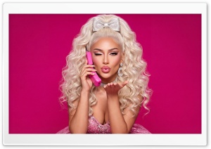 Barbiecore Style 4K UHD Wallpaper for Widescreen and UltraWide Desktop, UltraHD TV, Smartphone, Tablet