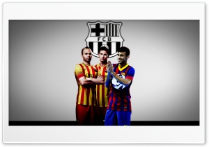 Barcelona FC Season 2013-2014 Ultra HD Wallpaper for 4K UHD Widescreen desktop, tablet & smartphone