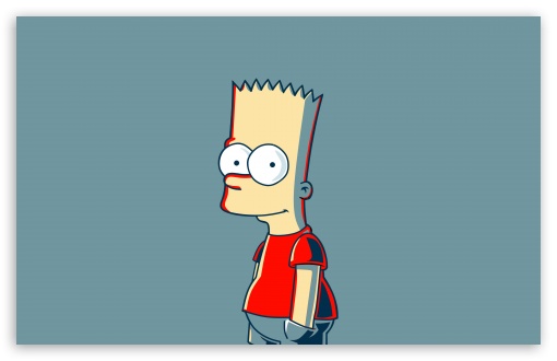 Bart Simpson Ultra HD Desktop Background Wallpaper for 4K UHD TV ...