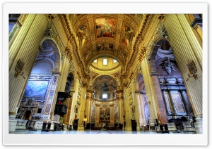 Basilica Sant Andrea della Valle Ultra HD Wallpaper for 4K UHD Widescreen desktop, tablet & smartphone