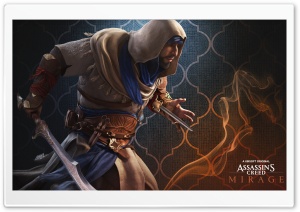Basim -  Assassins Creed Mirage 2023 Video Game Ultra HD Wallpaper for 4K UHD Widescreen desktop, tablet & smartphone