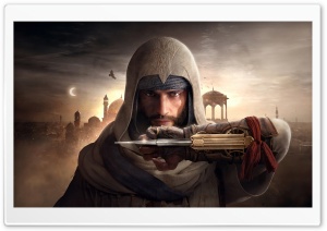 Basim AC Assassins Creed Mirage 2023 Video Game Ultra HD Wallpaper for 4K UHD Widescreen desktop, tablet & smartphone