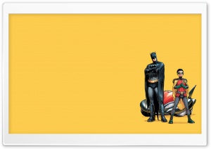 Batman And Robin Cartoon Ultra HD Wallpaper for 4K UHD Widescreen desktop, tablet & smartphone