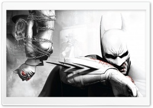 Batman Arkham City - Batman & Catwoman Ultra HD Wallpaper for 4K UHD Widescreen desktop, tablet & smartphone