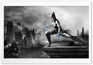 Batman Arkham City - Catwoman Night Ultra HD Wallpaper for 4K UHD Widescreen desktop, tablet & smartphone