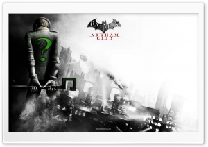 Batman Arkham City - Riddler Ultra HD Wallpaper for 4K UHD Widescreen desktop, tablet & smartphone