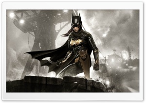 Batman Arkham Knight Batgirl Ultra HD Wallpaper for 4K UHD Widescreen desktop, tablet & smartphone