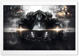 Batman Arkham Knight Batmobile Ultra HD Wallpaper for 4K UHD Widescreen desktop, tablet & smartphone