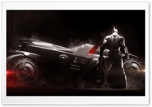 Batman Arkham Knight, Batmobile, Video Game Ultra HD Wallpaper for 4K UHD Widescreen desktop, tablet & smartphone