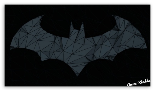 Batman Arkham Origins Low Poly Logo 2 UltraHD Wallpaper for 8K UHD TV 16:9 Ultra High Definition 2160p 1440p 1080p 900p 720p ; Mobile 16:9 - 2160p 1440p 1080p 900p 720p ;
