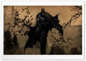 Batman Drawing Ultra HD Wallpaper for 4K UHD Widescreen desktop, tablet & smartphone