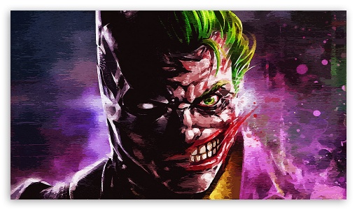 Batman-Joker Ultra HD Desktop Background Wallpaper for 4K UHD TV