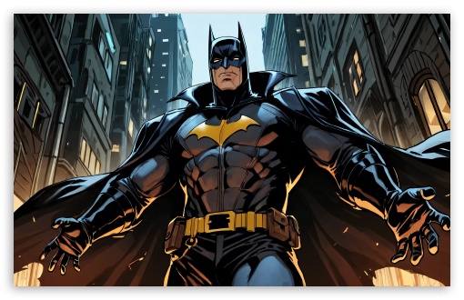 Batman Marvel Comics UltraHD Wallpaper for Widescreen 16:10 ;