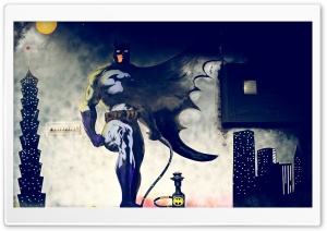 Batman Painting Ultra HD Wallpaper for 4K UHD Widescreen desktop, tablet & smartphone