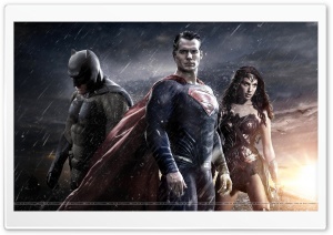 Batman Vs. Superman Vs. Wonder Woman Ultra HD Wallpaper for 4K UHD Widescreen desktop, tablet & smartphone