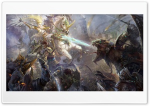 Battle monsters, angel 4K UHD Wallpaper for Widescreen and UltraWide Desktop, UltraHD TV, Smartphone, Tablet