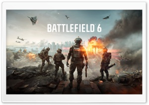 Battlefield 6 4K UHD Wallpaper for Widescreen and UltraWide Desktop, UltraHD TV, Smartphone, Tablet