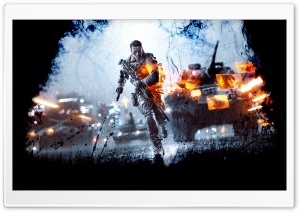 Battlefield 4 Dark Ultra HD Wallpaper for 4K UHD Widescreen desktop, tablet & smartphone