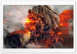 Battlefield 6, Video Game, Sniper 4K UHD Wallpaper for Widescreen and UltraWide Desktop, UltraHD TV, Smartphone, Tablet