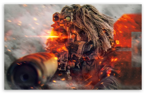 Battlefield 6, Video Game, Sniper UltraHD Wallpaper for UHD 16:9 ; HD 16:9 ; UltraWide 21:9 24:10 ; Widescreen 16:10 5:3 ; Fullscreen 4:3 5:4 3:2 ; Tablet 1:1 ;