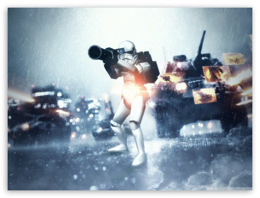 Battlefield - Star wars UltraHD Wallpaper for Fullscreen 4:3 ;