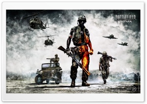 Battlefield Bad Company 2 Vietnam Ultra HD Wallpaper for 4K UHD Widescreen desktop, tablet & smartphone