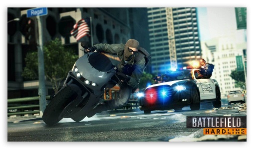 Battlefield Hardline UltraHD Wallpaper for HD 16:9 ;