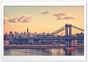 Bay Bridge, New York Ultra HD Wallpaper for 4K UHD Widescreen desktop, tablet & smartphone