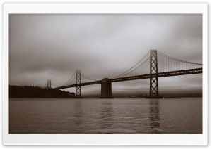 Bay Bridge, San Francisco, Califonia Ultra HD Wallpaper for 4K UHD Widescreen desktop, tablet & smartphone