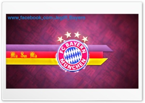 Bayern Munchen logo Ultra HD Wallpaper for 4K UHD Widescreen Desktop, Lockscreen, Screensaver, TV, Tablet, Smartphone