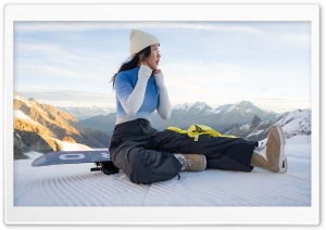 Bea Kim - American Snowboarder 4K UHD Wallpaper for Widescreen and UltraWide Desktop, UltraHD TV, Smartphone, Tablet