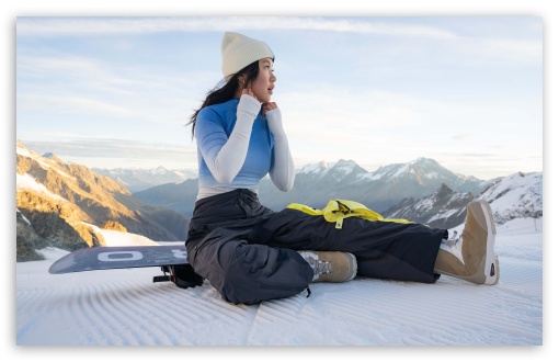 Bea Kim - American Snowboarder UltraHD Wallpaper for Widescreen 16:10 ;