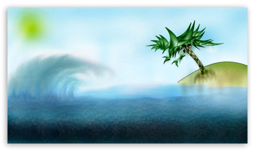Beach and Ocean UltraHD Wallpaper for Mobile 16:9 - 2160p 1440p 1080p 900p 720p ;