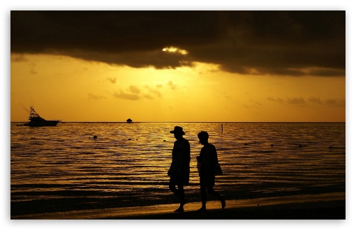 Beach At Dusk 8 UltraHD Wallpaper for HD 16:9 ; Widescreen 16:10 5:3 ; Fullscreen 4:3 5:4 3:2 ; Tablet 1:1 ; Mobile 3:5 3:4 ;