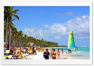 Beach In Dominican Republic Ultra HD Wallpaper for 4K UHD Widescreen desktop, tablet & smartphone