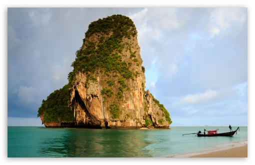 Beach Krabi, Thailand UltraHD Wallpaper for UHD 16:9 ; HD 16:9 ; UltraWide 21:9 24:10 ; Widescreen 16:10 5:3 ; Fullscreen 4:3 3:2 ; Tablet 1:1 ;