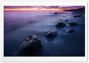 Beach Long Exposure Ultra HD Wallpaper for 4K UHD Widescreen desktop, tablet & smartphone