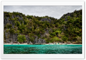 Beach, Palawan, Philippines Ultra HD Wallpaper for 4K UHD Widescreen desktop, tablet & smartphone