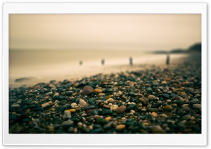 Beach Pebbles Autumn Ultra HD Wallpaper for 4K UHD Widescreen desktop, tablet & smartphone