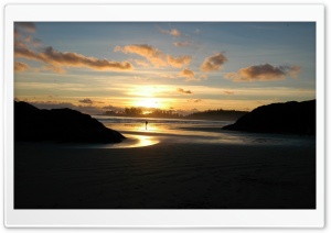 Beach Scene Sunrise 4 Ultra HD Wallpaper for 4K UHD Widescreen Desktop, Lockscreen, Screensaver, TV, Tablet, Smartphone