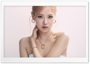 Beautiful Blackpink Rose Portrait 4K UHD Wallpaper for Widescreen and UltraWide Desktop, UltraHD TV, Smartphone, Tablet