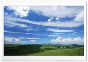 Beautiful Blue Cloudy Sky Ultra HD Wallpaper for 4K UHD Widescreen desktop, tablet & smartphone