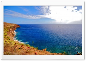 Beautiful Blue Sea Ultra HD Wallpaper for 4K UHD Widescreen desktop, tablet & smartphone