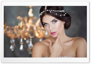 Beautiful Bride Makeup Ultra HD Wallpaper for 4K UHD Widescreen desktop, tablet & smartphone