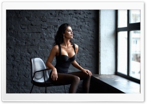 Beautiful Brunette Woman Ultra HD Wallpaper for 4K UHD Widescreen desktop, tablet & smartphone